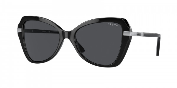Vogue VO5479S Sunglasses, W44/87 BLACK DARK GREY (BLACK)