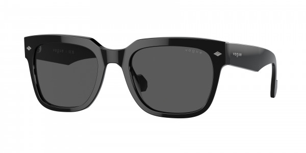 Vogue VO5490S Sunglasses, W44/87 BLACK DARK GREY (BLACK)