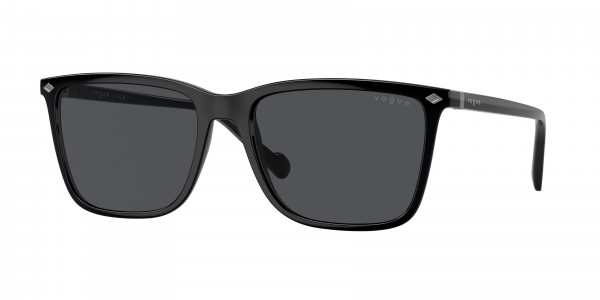 Vogue VO5493S Sunglasses, W44/87 BLACK DARK GREY (BLACK)