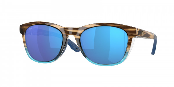 Costa Del Mar 6S9108 ALETA Sunglasses, 910801 ALETA WAHOO BLUE MIRROR 580G (GREY)