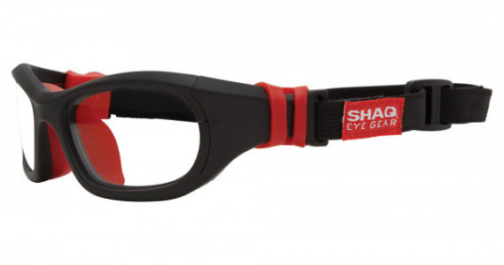Shaquille O’Neal Shaq Eye Gear 105Z Eyeglasses, 021 BLACK