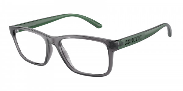 Arnette AN7231 FAKIE Eyeglasses, 2786 FAKIE TRANSPARENT GREY (GREY)