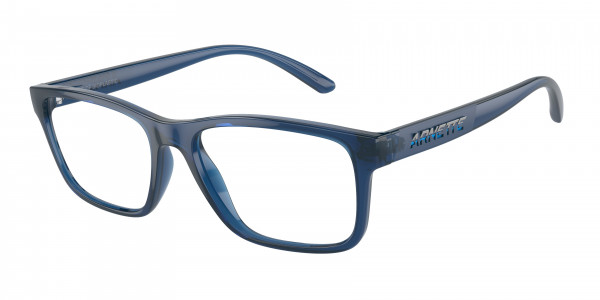 Arnette AN7231 FAKIE Eyeglasses, 2873 FAKIE TRANSPARENT BLUE (BLUE)