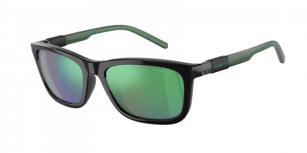 Arnette AN4315 TEEN SPEERIT Sunglasses, 27533R TEEN SPEERIT BLACK LIGHT GREEN (BLACK)