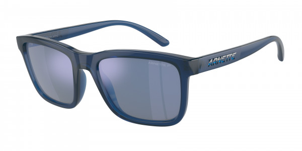 Arnette AN4321 LEBOWL Sunglasses, 287322 LEBOWL TRANSPARENT BLUE DARK G (BLUE)