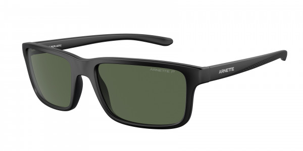 Arnette AN4322 MWAMBA Sunglasses, 27589A MWAMBA MATTE BLACK POLAR DARK (BLACK)