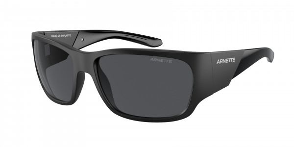 Arnette AN4324 LIL' SNAP Sunglasses, 275887 LIL' SNAP MATTE BLACK DARK GRE (BLACK)