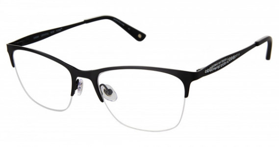Jimmy Crystal ANTIGUA Eyeglasses, BLACK