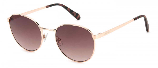 Fossil FOS 2129/G/S Sunglasses, 0AU2 RED GOLD