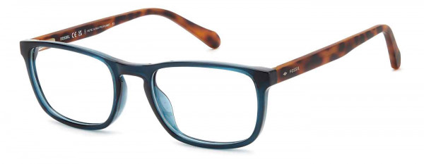Fossil FOS 7160 Eyeglasses, 0VGZ CRY TEAL