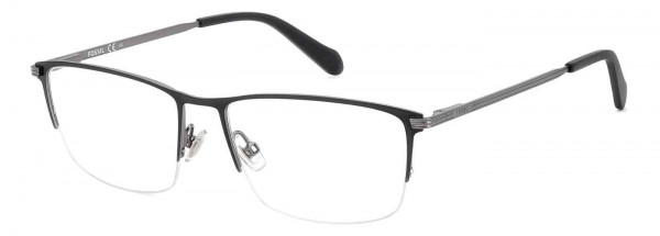 Fossil FOS 7161/G Eyeglasses, 0003 MTT BLACK
