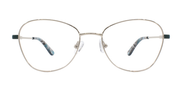 Bloom Optics BL VIVI Eyeglasses, Silver/Teal