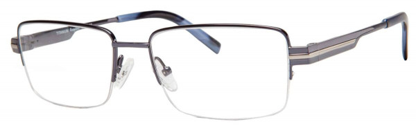 Esquire EQ8870 Eyeglasses, Navy/Silver