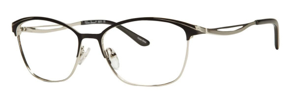 Valerie Spencer VS9371 Eyeglasses, Black/Silver