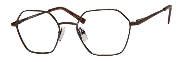 Enhance EN4386 Eyeglasses, Matte Brown