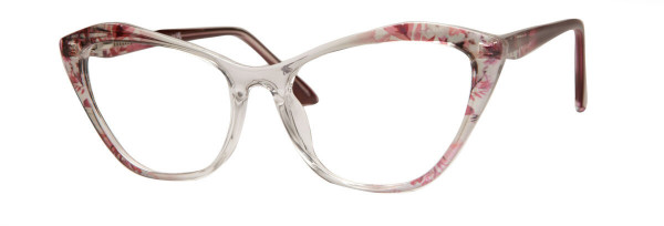 Enhance EN4384 Eyeglasses, Burgundy