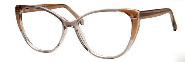Enhance EN4383 Eyeglasses, Brown/Grey