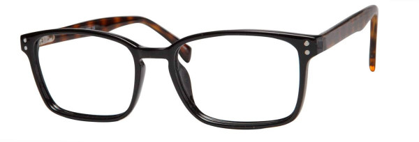 Enhance EN4332 Eyeglasses, Black/Tortoise