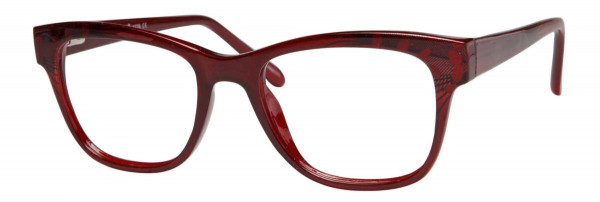 Enhance EN4329 Eyeglasses, Burgundy