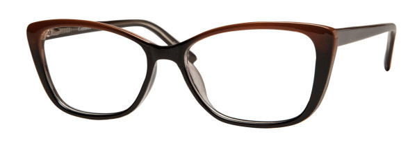 Enhance EN4328 Eyeglasses, Brown/Black