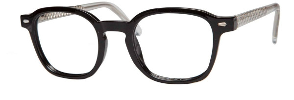 Enhance EN4325 Eyeglasses, Shiny Black/Crystal