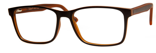 Enhance EN4322 Eyeglasses, Matte Brown/Black