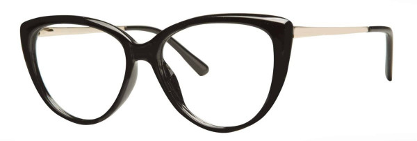 Enhance EN4319 Eyeglasses, Black/Gold