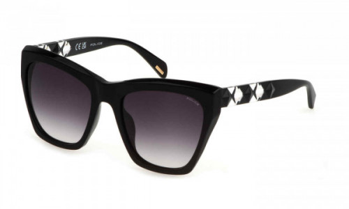 Police SPLL36 Sunglasses, BLACK (0700)