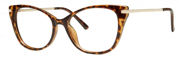Enhance EN4311 Eyeglasses, Tortoise Gold