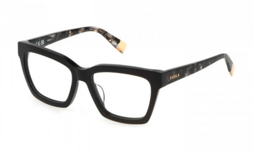 Furla VFU680 Eyeglasses, BLACK (0700)
