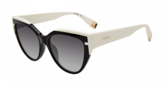 Furla SFU694 Sunglasses, BLACK (0700)