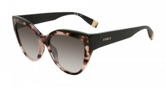 Furla SFU694 Sunglasses, PINK/BROWN HAVAN (0AGK)