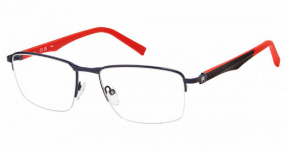 Fila VFI444 Eyeglasses, MATT BLUE (0696)