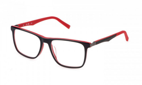 Fila VFI445 Eyeglasses, BLUE/RED (01BT)