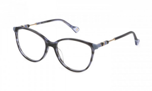 Yalea VYA071 Eyeglasses, STRIPED GREY (01EX)