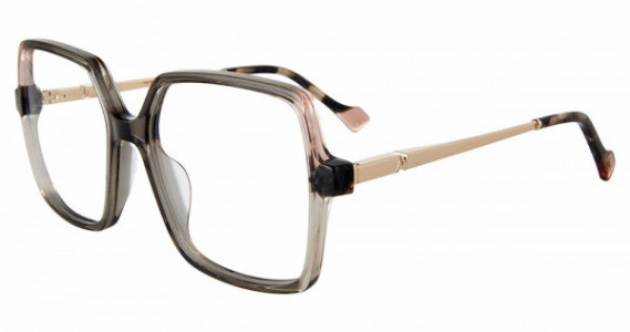 Yalea VYA086 Eyeglasses, ASPHALT GREY (04AL)