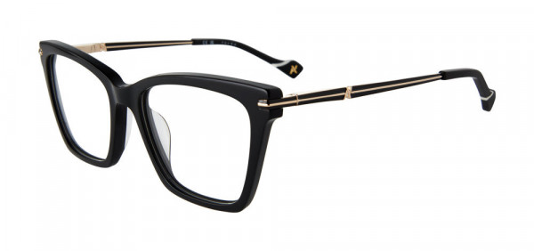 Yalea VYA090 Eyeglasses, BLACK (0700)