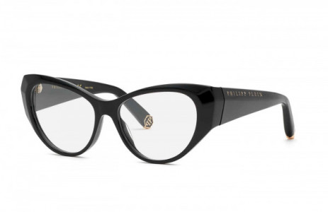 Philipp Plein VPP101 Eyeglasses, SHINY BLACK -0700