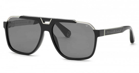 Philipp Plein SPP046M Sunglasses, BLACK (0700)