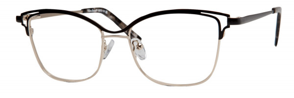 Scott & Zelda SZ7493 Eyeglasses, Matte Black/Silver