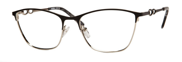 Scott & Zelda SZ7490 Eyeglasses, Black/Silver