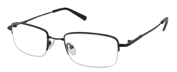 Flex Factor F5076 Eyeglasses, Shiny Black