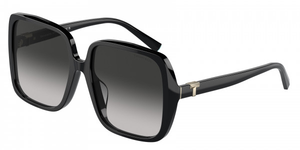 Tiffany & Co. TF4211D Sunglasses, 80013C BLACK GRADIENT GREY (BLACK)