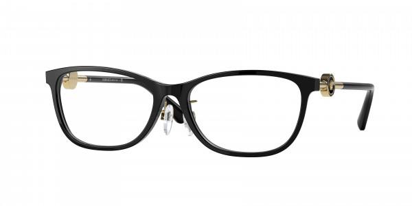 Versace VE3297D Eyeglasses, GB1 BLACK