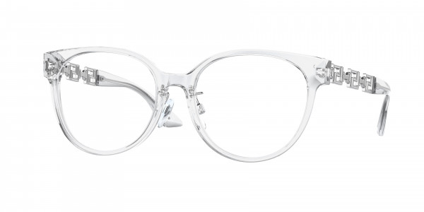 Versace VE3302D Eyeglasses, 148 CRYSTAL (WHITE)