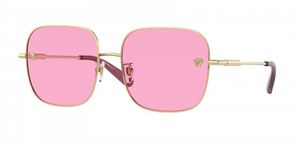 Versace VE2246D Sunglasses, 1002/5 GOLD FUCHSIA (GOLD)