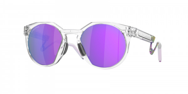 Oakley OO9279 HSTN METAL Sunglasses, 927902 HSTN METAL MATTE CLEAR PRIZM V (WHITE)