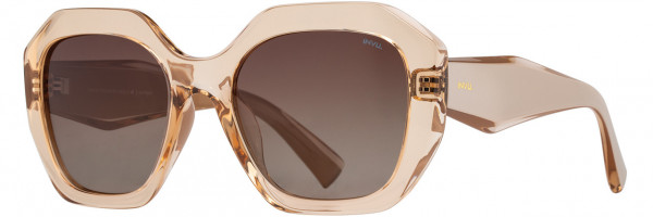 INVU INVU Sunwear 290 Sunglasses, 3 - Peach / Ivory