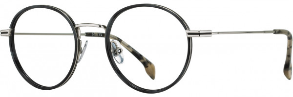 STATE Optical Co Sacramento Eyeglasses, 1 - Gray Horn Chrome