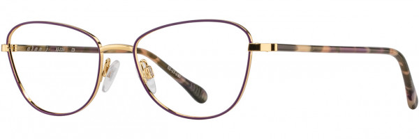 Alan J Alan J 526 Eyeglasses, 3 - Plum / Gold / Fig